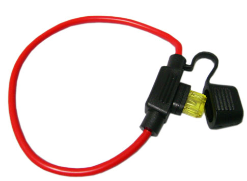Fuse Holder with Wire, 12V 20A